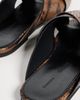 Proenza Schouler Proenza Schouler Slant Cross Slides In Embossed Python Ochre Multi - 4