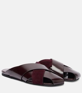 Proenza Schouler Proenza Schouler Slant leather sandals