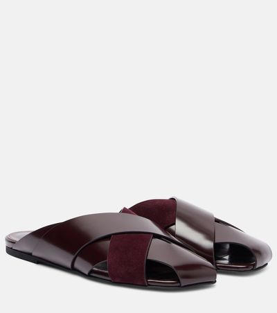 Proenza Schouler Proenza Schouler Slant leather sandals