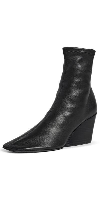 Proenza Schouler Proenza Schouler Slant Stretch Boots Black