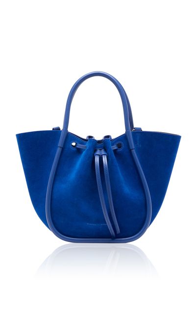 Proenza Schouler Proenza Schouler Small Ruched Tote In Soft Suede
