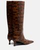 Proenza Schouler Proenza Schouler Snake-effect leather knee-high boots - 2