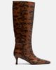 Proenza Schouler Proenza Schouler Snake-effect leather knee-high boots - 4