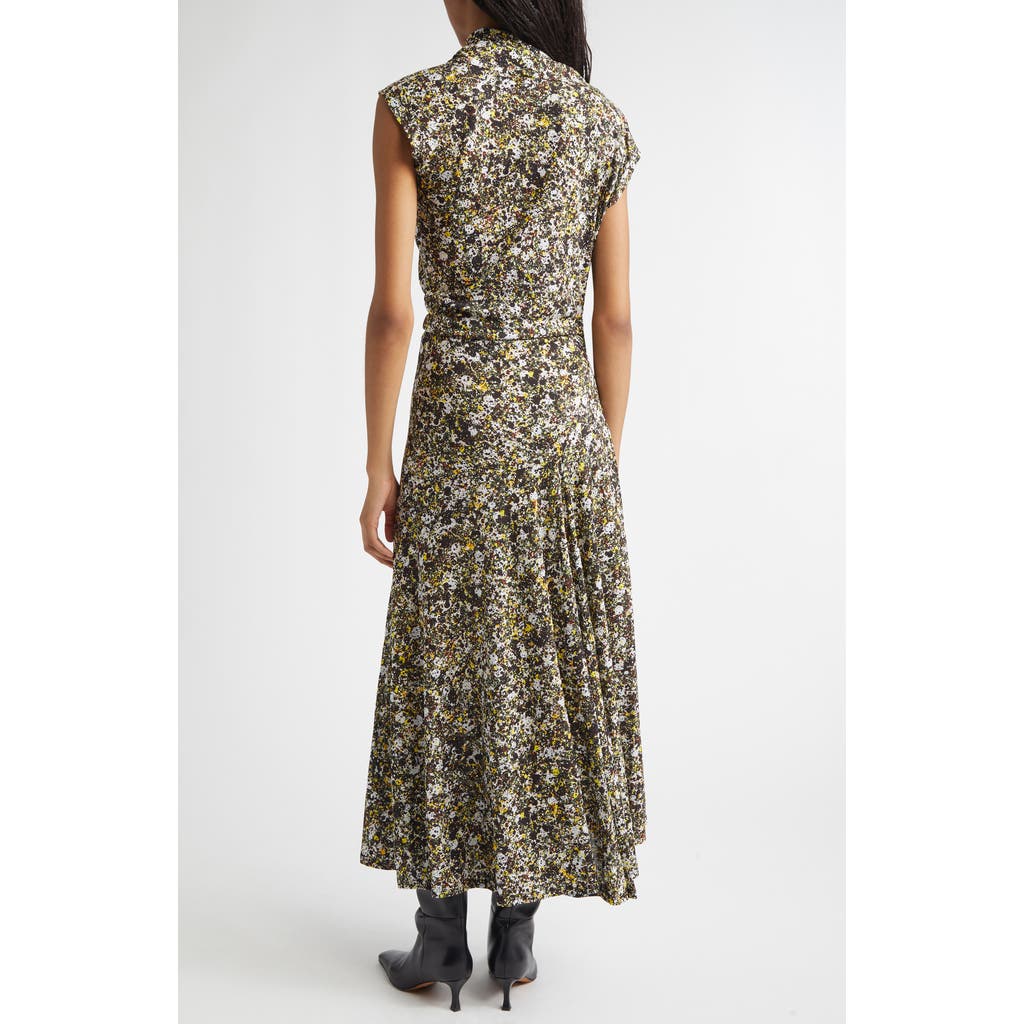 Proenza Schouler Proenza Schouler Tamara Print Asymmetric Dress