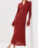 Proenza Schouler Proenza Schouler Textured Rosario Dress Rust - 2