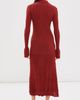 Proenza Schouler Proenza Schouler Textured Rosario Dress Rust - 3