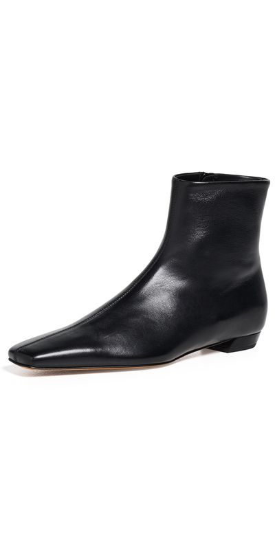 Proenza Schouler Proenza Schouler Trap Flat Ankle Boots Black