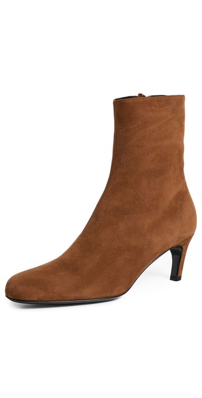 Proenza Schouler Proenza Schouler Uma Suede Ankle Boots Cuoio