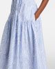Proenza Schouler Proenza Schouler White Label Michelyn printed cotton-blend maxi dress - 4