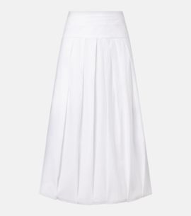 Proenza Schouler Proenza Schouler White Label Nessa cotton-blend maxi skirt