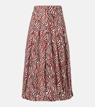 Proenza Schouler Proenza Schouler White Label Nessa printed cotton-blend maxi skirt