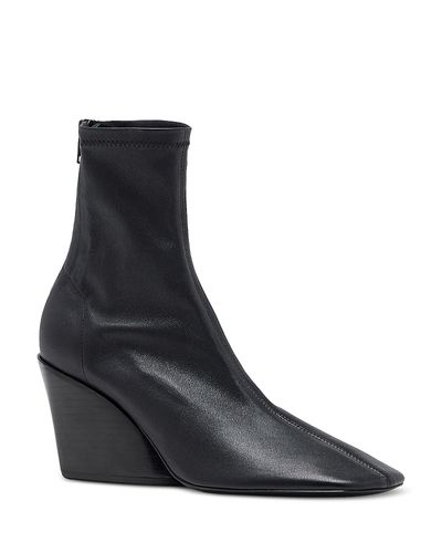 Proenza Schouler Proenza Schouler Women's Slant Stretch Leather Ankle Boots