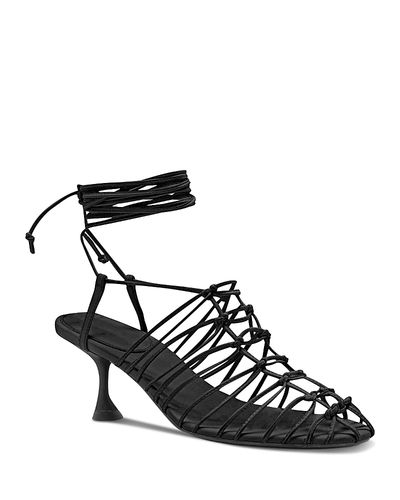 Proenza Schouler Proenza Schouler Women's Tee Knot Strappy Leather Sandals