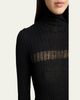 Proenza Schouler Rosario Striped Merino Wool Rib Turtleneck Sweater - 5