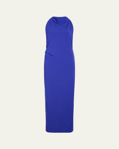 Proenza Schouler Selena Twisted-Strap Open-Back Maxi Dress