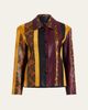 Proenza Schouler Sirine Striped Leather Jacket - 1