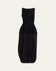 Proenza Schouler Sukki Sleeveless Draped Cocoon Midi Dress - 1