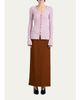 Proenza Schouler Valeria Cashmere Rib V-Neck Cardigan - 2