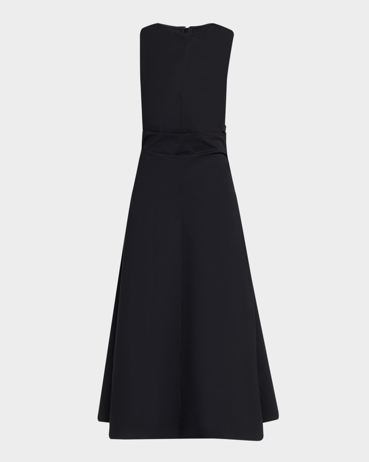 Proenza Schouler White Label Anoushka Ruched Poplin Maxi Dress