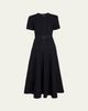 Proenza Schouler White Label Elizabeth Belted Midi Dress - 1