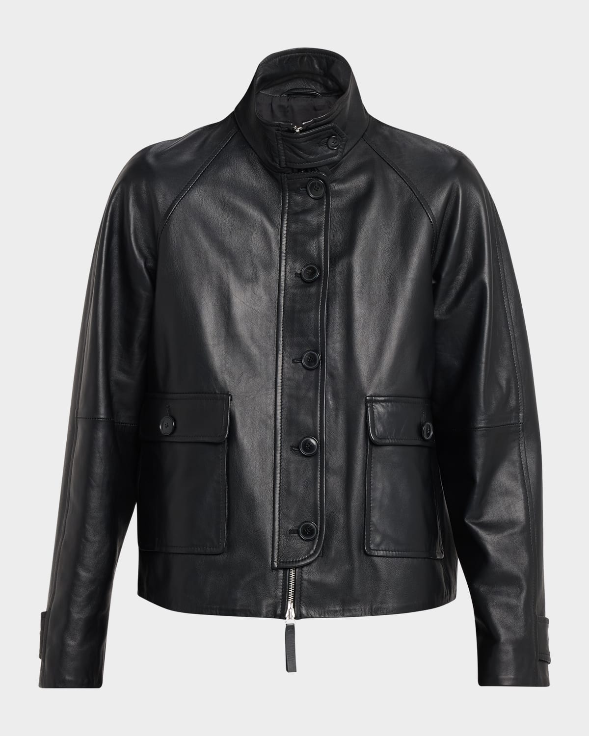 Proenza Schouler White Label Gio Lambskin Leather Jacket