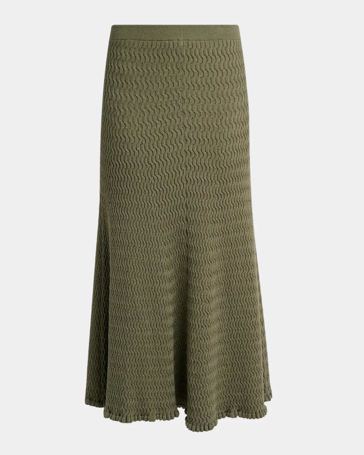 Proenza Schouler White Label Magnolia Knit Midi Skirt
