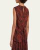 Proenza Schouler White Label Megan Sleeveless Printed Twill Top - 3