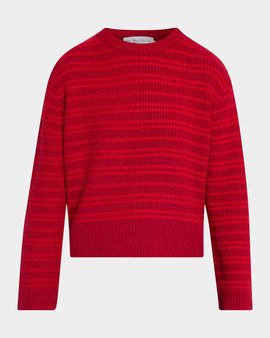 Proenza Schouler White Label Pandora Striped Wool-Blend Sweater