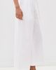 Proenza Schouler White Label Proenza Schouler White Label Cropped Raver Pants In Poplin White - 4