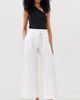 Proenza Schouler White Label Proenza Schouler White Label Cropped Raver Pants In Poplin White - 5