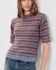Proenza Schouler White Label Proenza Schouler White Label Dana Stripe Sweater Periwinkle Stripe - 2