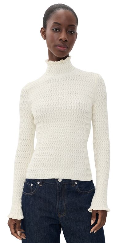 Proenza Schouler White Label Proenza Schouler White Label Juniper Sweater Vanilla