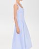 Proenza Schouler White Label Proenza Schouler White Label Kendall Dress in Tech Cotton Sky - 4