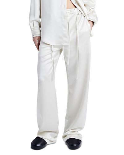 Proenza Schouler White Label Proenza Schouler White Label Magnus Satin Wide Leg Pants