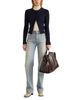 Proenza Schouler White Label Proenza Schouler White Label Marci Cotton Blend Crewneck Cardigan Sweater - 2