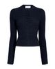 Proenza Schouler White Label Proenza Schouler White Label Marci Cotton Blend Crewneck Cardigan Sweater - 6