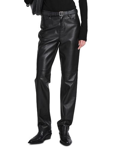 Proenza Schouler White Label Proenza Schouler White Label Maxine Lightweight Leather Pants