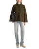 Proenza Schouler White Label Proenza Schouler White Label Nelly Merino Wool Collared Sweater Jacket - 2
