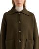 Proenza Schouler White Label Proenza Schouler White Label Nelly Merino Wool Collared Sweater Jacket - 5