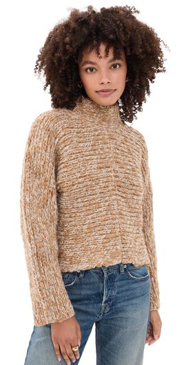 Proenza Schouler White Label Proenza Schouler White Label Pippa Multi Yarn Sweater Oat Melange