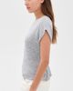 Proenza Schouler White Label Proenza Schouler White Label Reeva Tee Grey Melange - 4