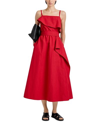proenza schouler white label dress Caro Dress in Brushed Poplin main image 0