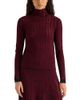 Proenza Schouler White Label Proenza Schouler White Label Stina Cotton & Merino Wool Turtleneck Top - 1