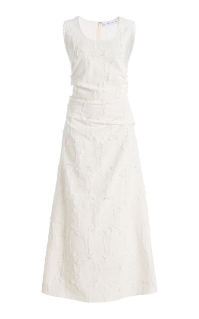 Proenza Schouler White Label Proenza Schouler White Label Violeta Jacquard Cotton Maxi Dress