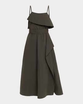 Proenza Schouler White Label Reign Washed Cotton Midi Dress
