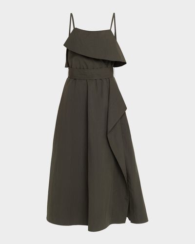 Proenza Schouler White Label Reign Washed Cotton Midi Dress