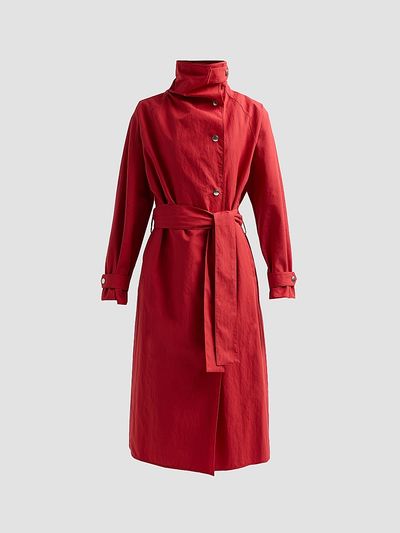Proenza Schouler White Label Women's Corey Cotton-Blend Trench Coat