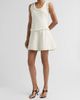 Proenza Schouler White Label Women's Kaida Basketweave Tweed A-Line Mini Dress - 4