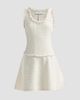 Proenza Schouler White Label Women's Kaida Basketweave Tweed A-Line Mini Dress - 6
