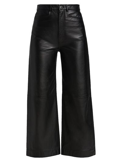 Proenza Schouler White Label Women's Lightweight Leather Culottes